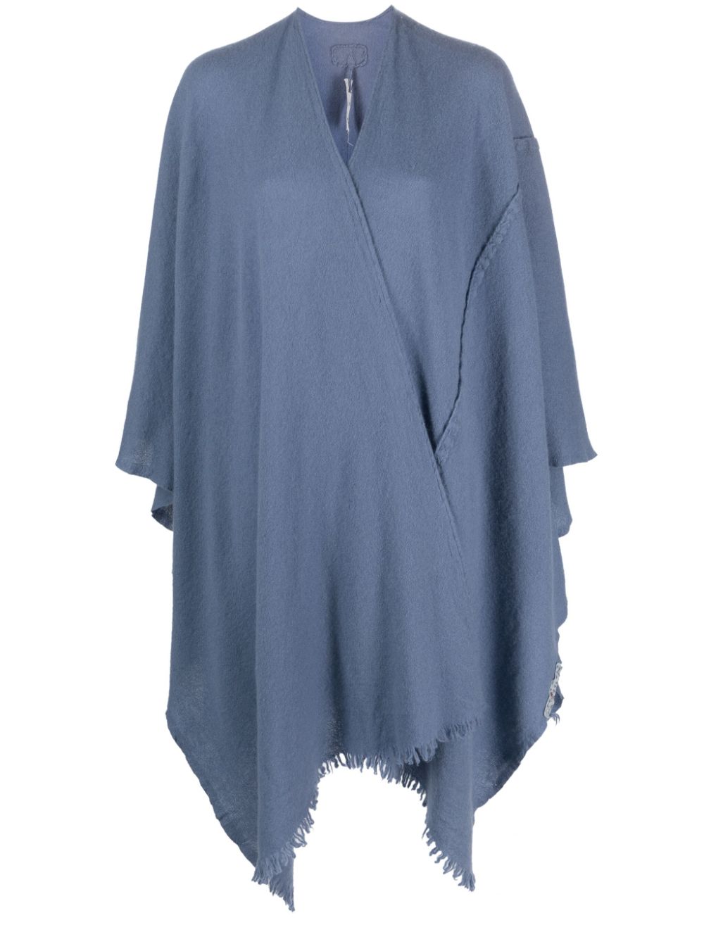 Private 0204 V-neck Cashmere Poncho - Farfetch