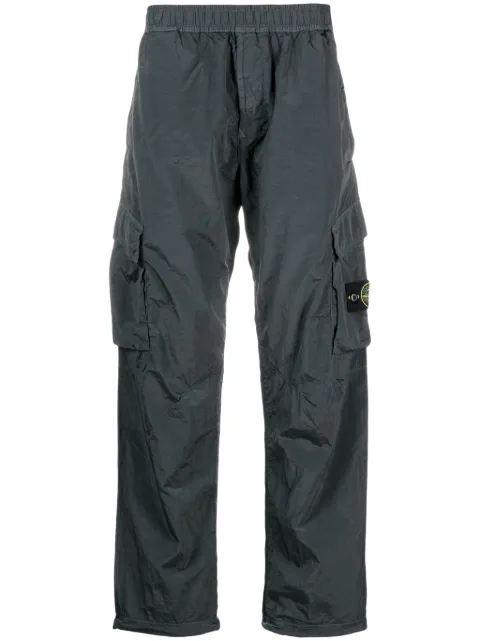 Stone Island pantalones cargo con motivo Compass
