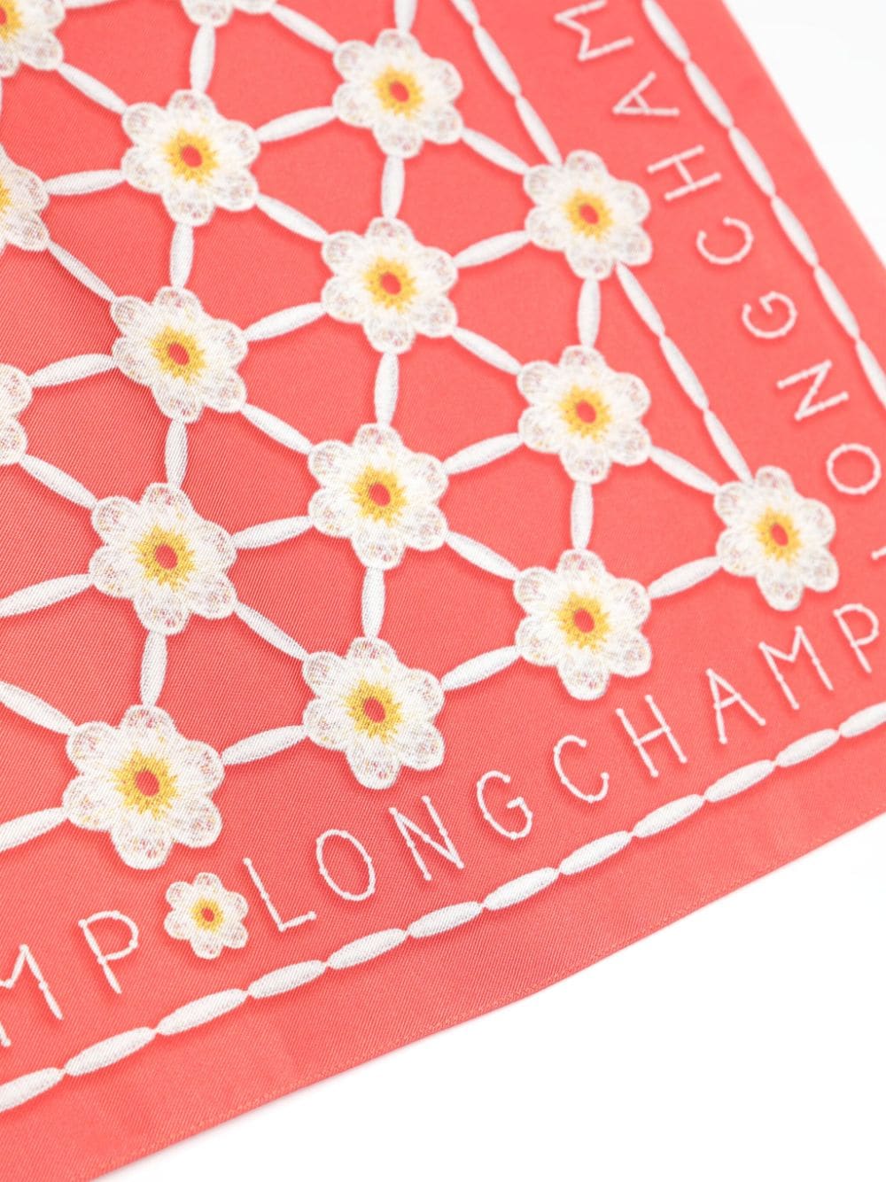 Longchamp Zijden sjaal Roze