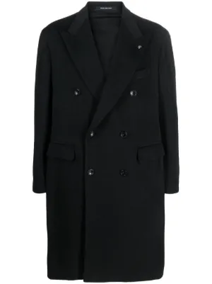 Rick Owens Slim Drella Coat | Black | FARFETCH