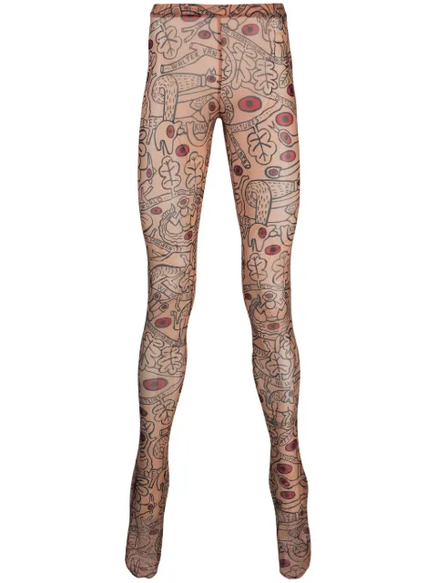 Walter Van Beirendonck leggins Otranto