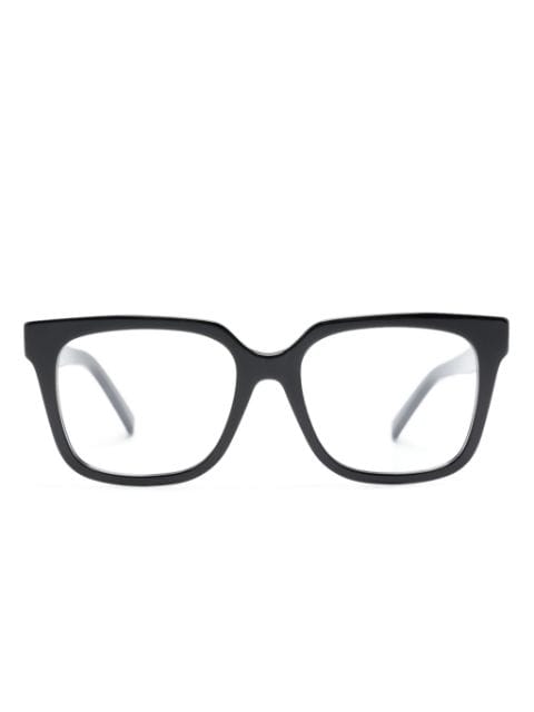 Givenchy Eyewear lentes con armazón cuadrada y placa del logo