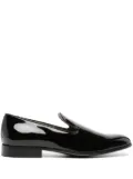 Gianvito Rossi patent-finish leather loafers - Black