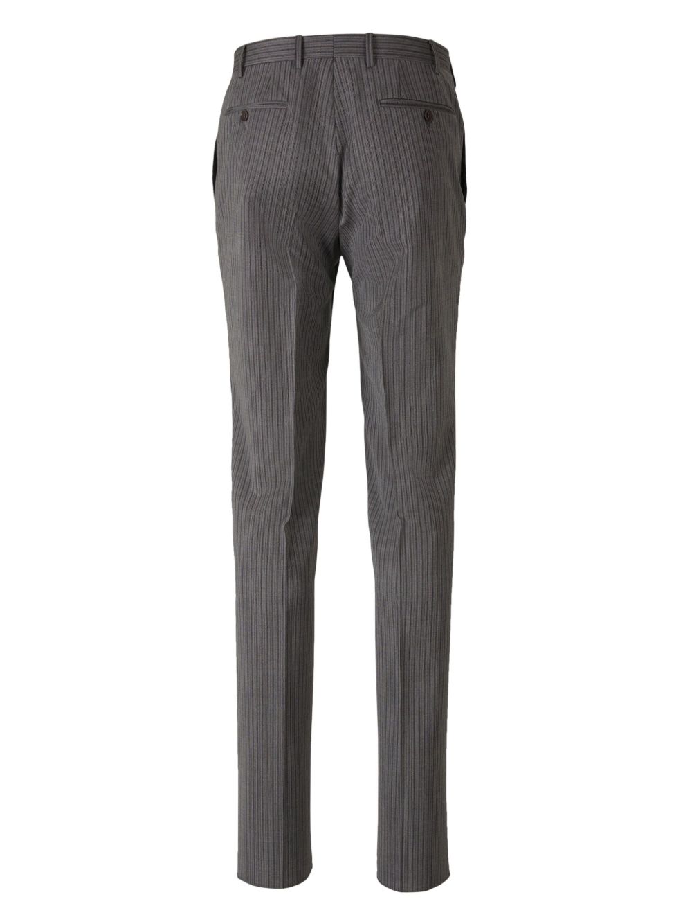 Canali striped tailored trousers - Grijs