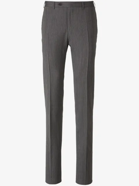 Canali striped tailored trousers