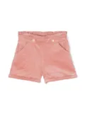 Tartine Et Chocolat elasticated-waistband corduroy shorts - Pink