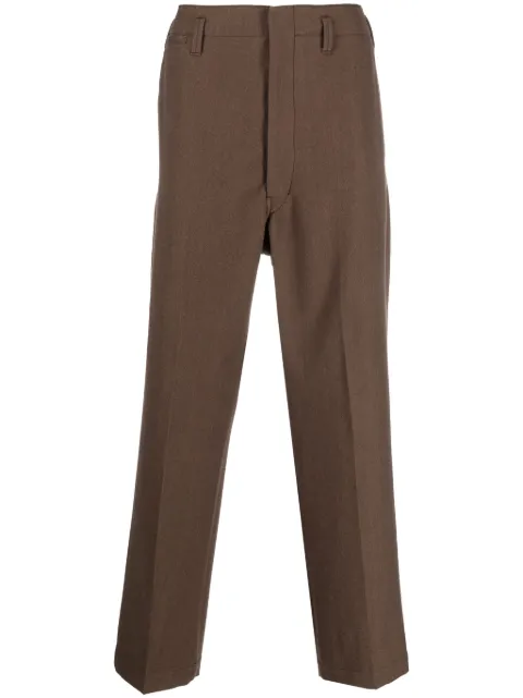 LEMAIRE straight-leg wool-blend trousers