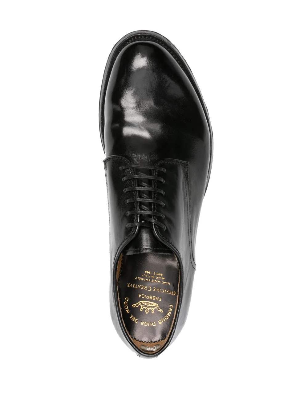 Officine Creative Anatomia 012 leren schoenen Zwart