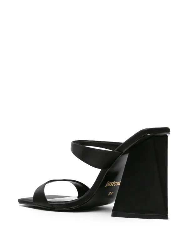 シューズ・サンダルその他 JUST CAVALLI Woman Flat sandals Black 78RA3SZ4ZSC30 899 Just Cavalli sandals in Black for Women | Roberto Cavalli®