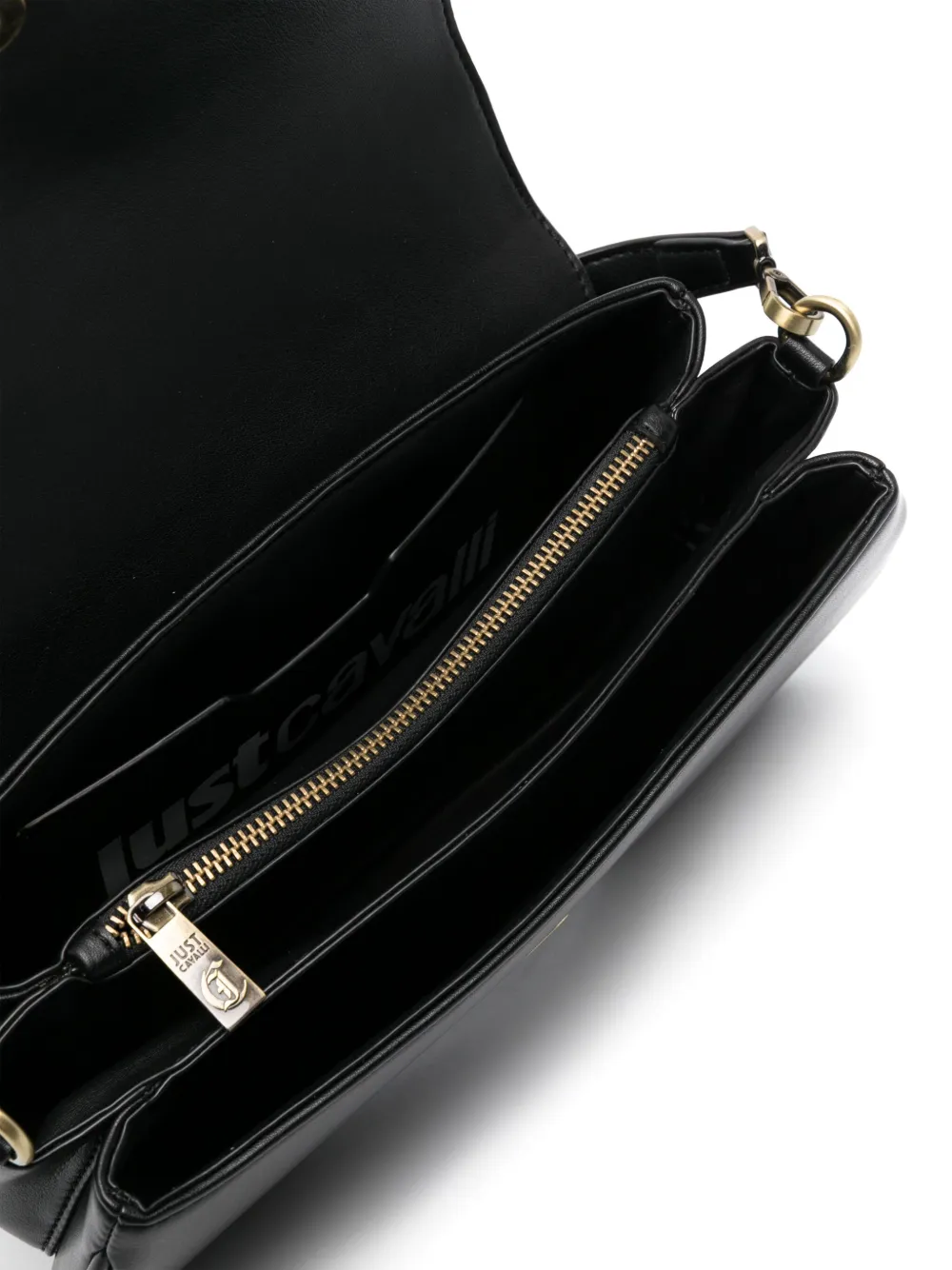 Just Cavalli レザーショルダーバッグ - Farfetch 