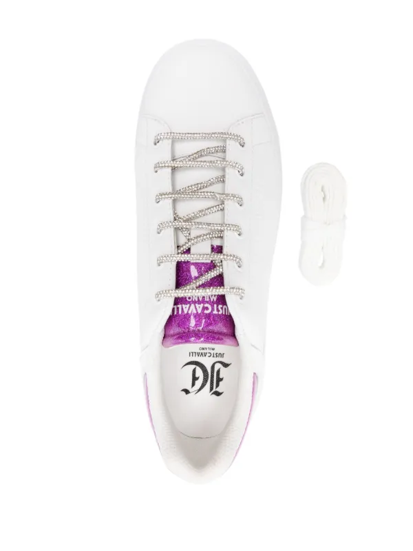 Just Cavalli logo-appliqué lace-up Sneakers - Farfetch