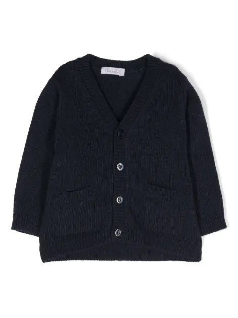 Patachou button-up knitted cardigan