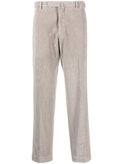 Dell'oglio corduroy tapered trousers