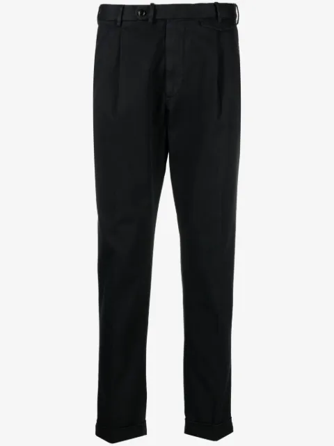 Dell'oglio cotton-blend tapered trousers
