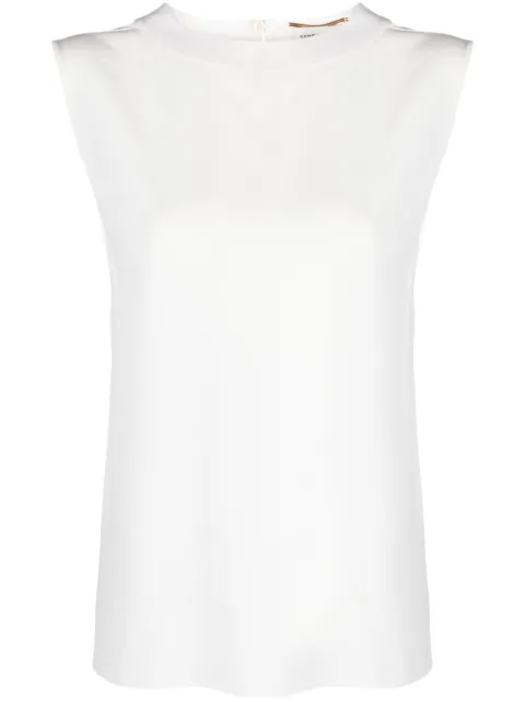 Saint Laurent sleeveless satin tank top