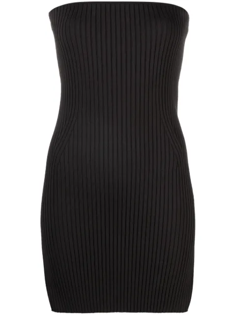 Nanushka Brynn ribbed strapless top