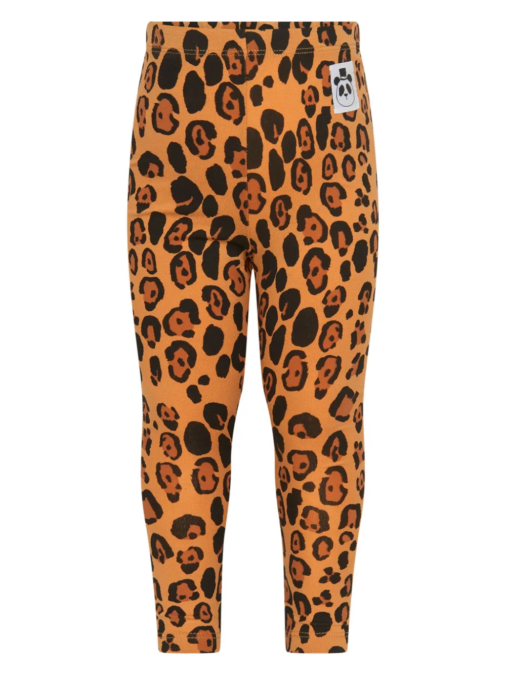 Mini Rodini Kids Leopard-print Stretch-jersey Leggings In Neutrals