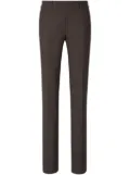 Canali creased tailored trousers - Brown