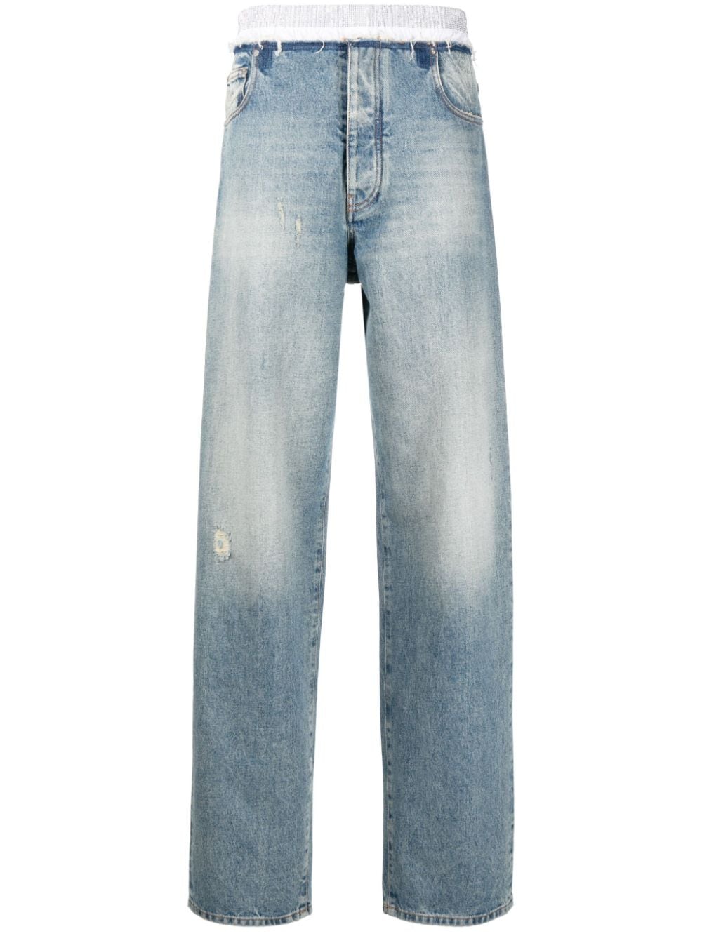 Image 1 of DARKPARK Claire panelled jeans