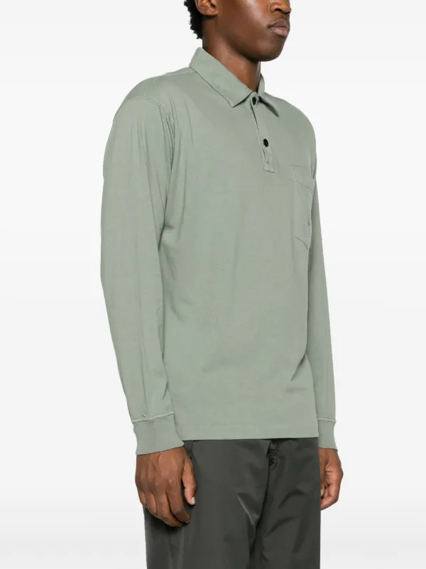 Stone island discount polo lange mouwen