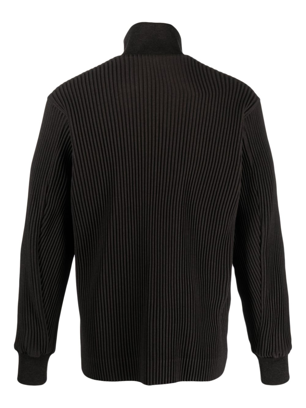 Homme Plissé Issey Miyake Kersey geplooid shirtjack - Bruin