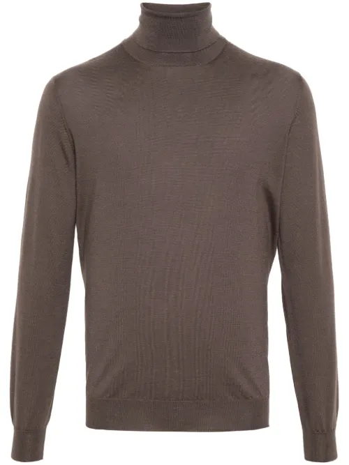 Pull en maille à col roulé - Dell'oglio - Modalova