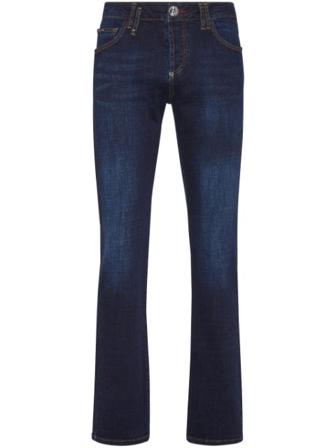 Philipp Plein Supreme Iconic low-rise straight-leg jeans Men