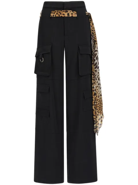 Roberto Cavalli بنطال كارغو بحزام