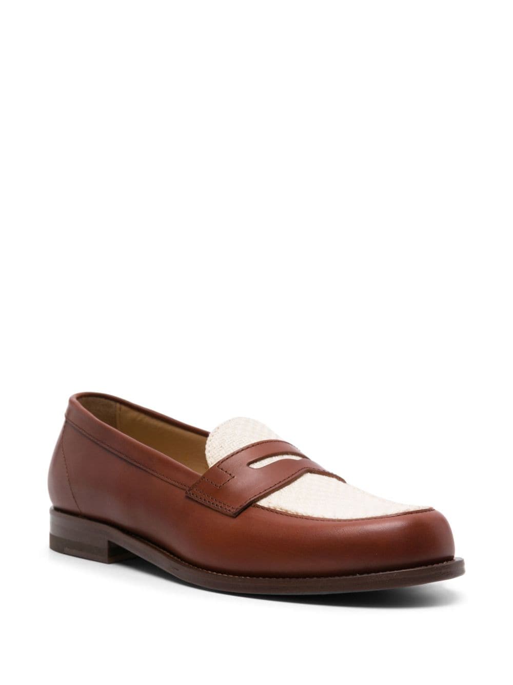 Scarosso Trinidad leren loafers - Bruin