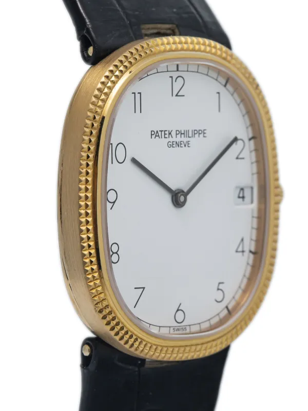 Patek Philippe pre-owned Ellipse 27mm | White | FARFETCH