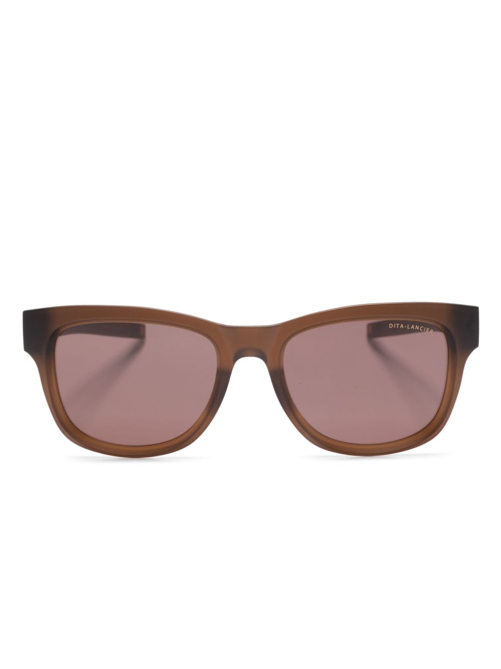 Dita Eyewear LSA-711 Sonnenbrille mit eckigem Gestell - Braun