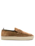 Officine Creative Bug 001 suede loafers - Brown