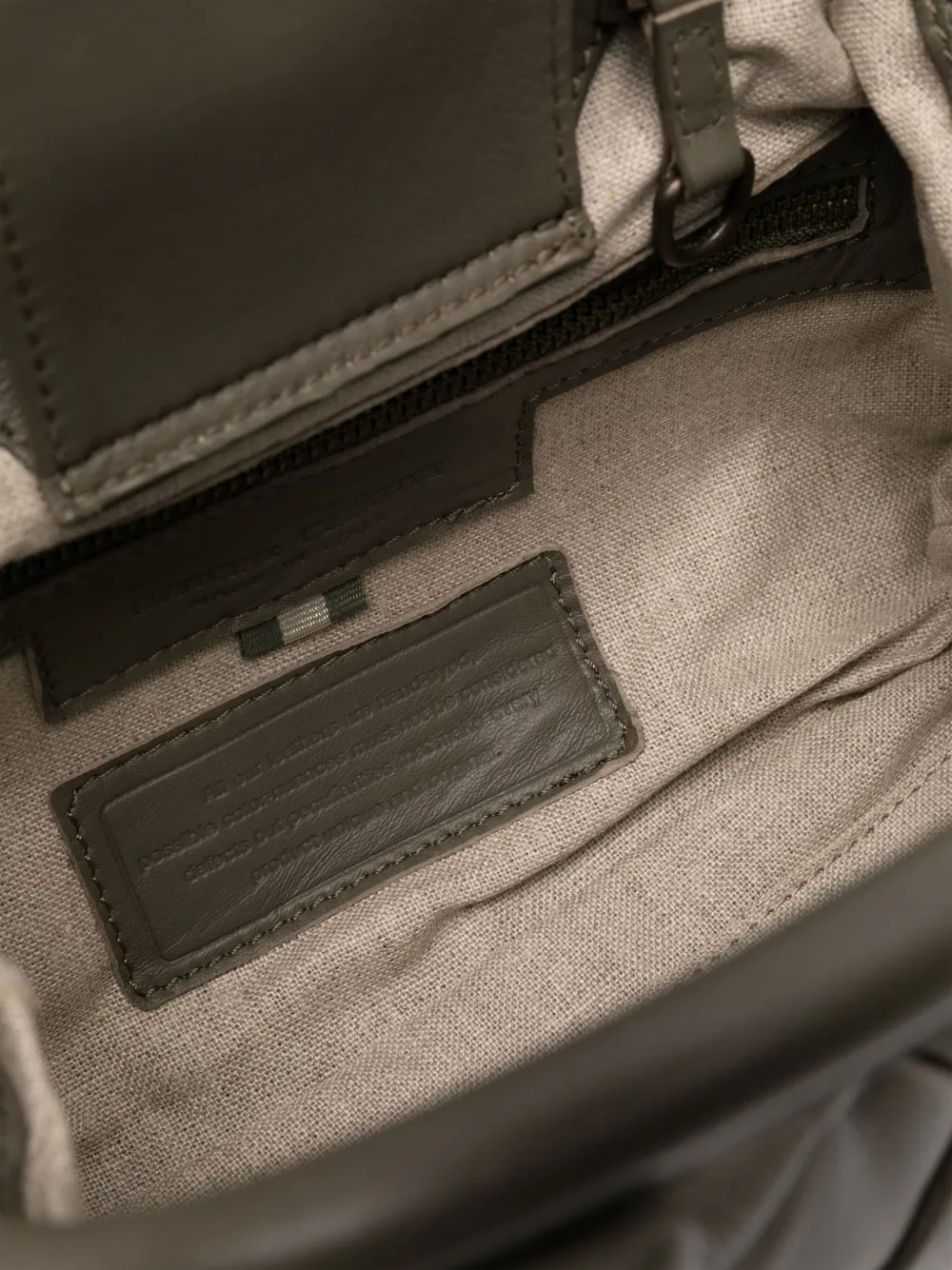 Officine Creative Helen clutch met stekker Groen