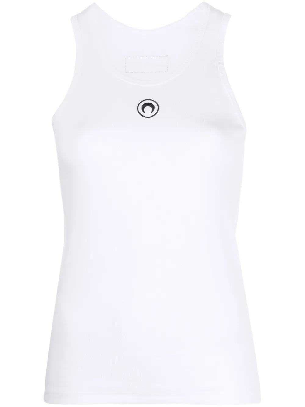 Marine Serre Crescent Moon tanktop Wit