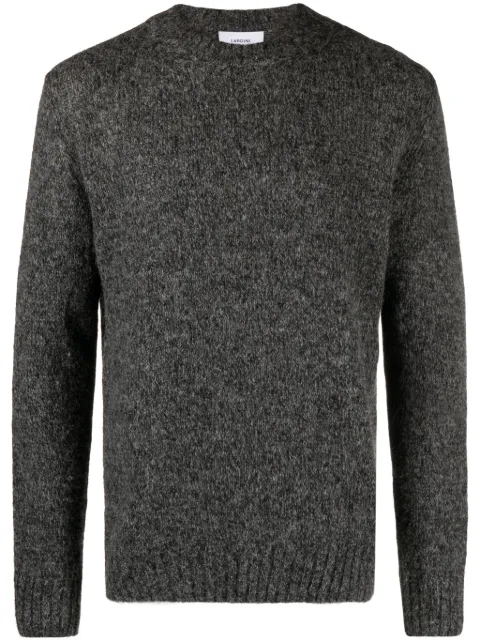 Lardini fisherman's-knit mélange jumper