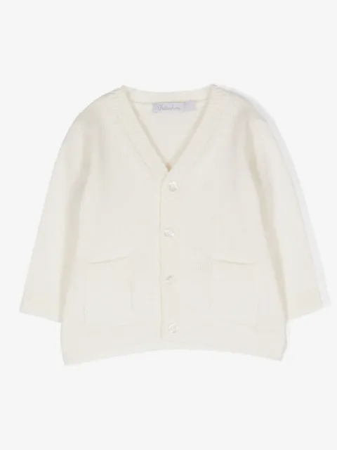 Patachou V-neck knitted cardigan
