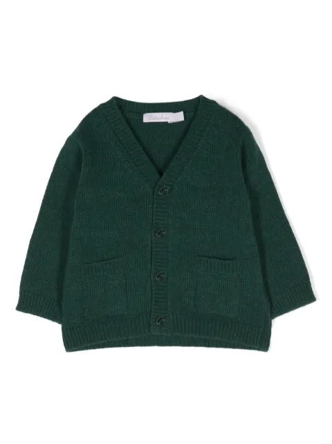 Patachou V-neck knitted cardigan