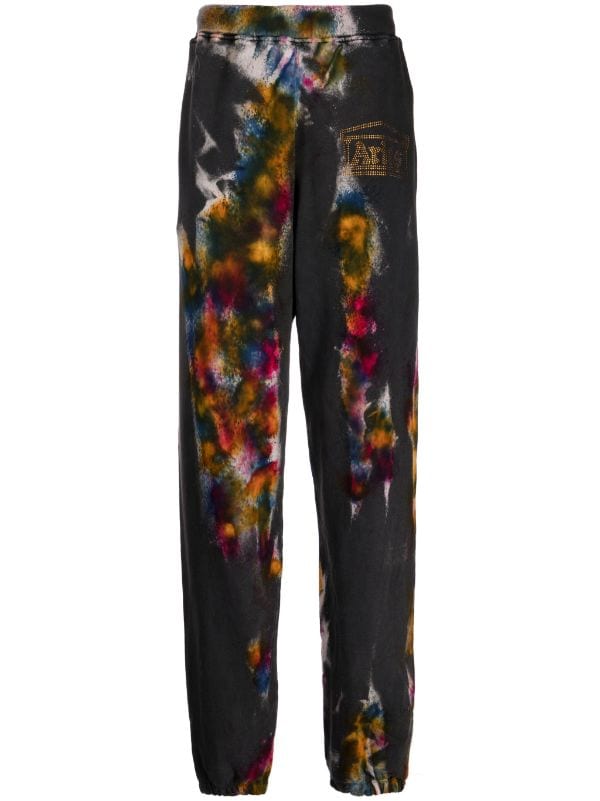 Aries spray-painted Cotton Track Pants - Farfetch