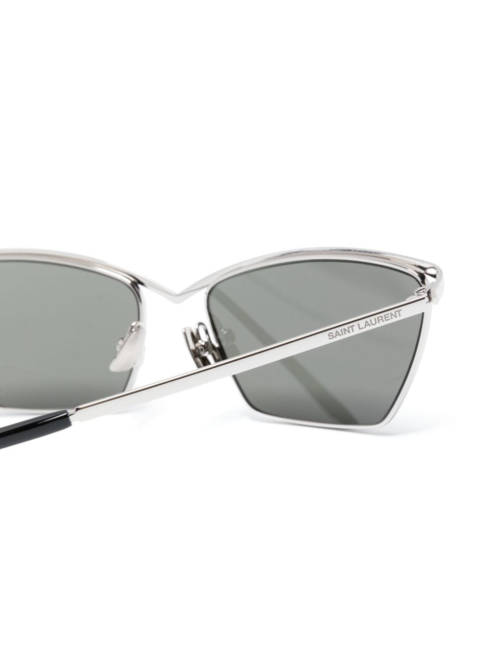 Saint Laurent Eyewear cat-eye frame metal sunglasses Zilver