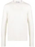 Ballantyne crew-neck cashmere jumper - White
