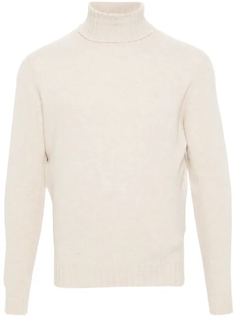 Dell'oglio roll-neck rib-trim jumper