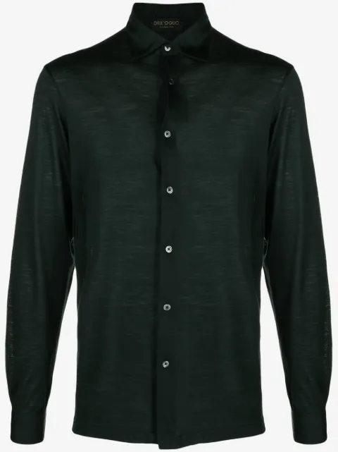 Dell'oglio long-sleeve merino-wool shirt
