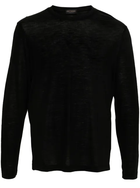 Dell'oglio long-sleeve merino-wool T-shirt