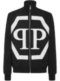 Philipp Plein Hexagon logo-print sweatshirt - Black