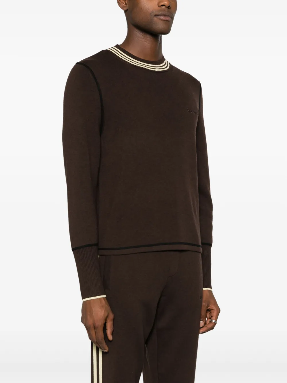 adidas x Wales Bonner trui van wolblend Bruin