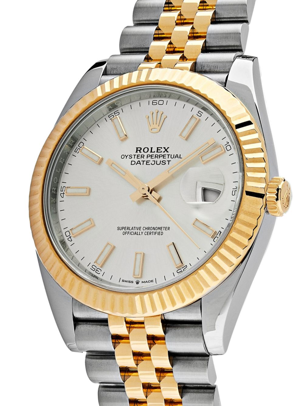 Pre-owned Rolex Datejust 41毫米腕表（2022年典藏款） In Gold