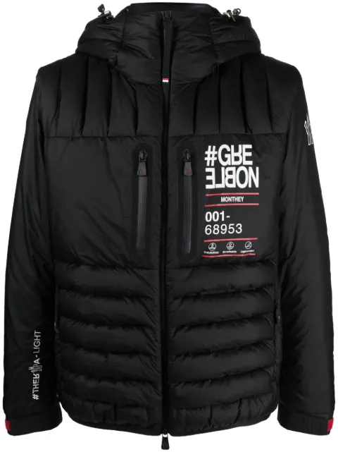 Moncler Grenoble Monthey zip-up padded jacket 