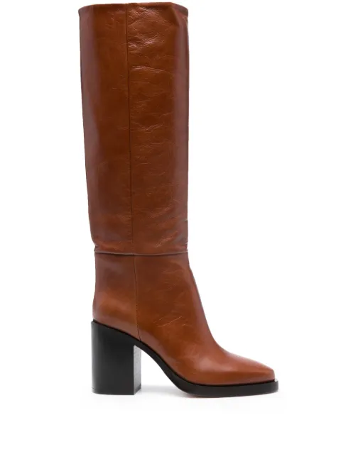 Paris Texas Ophelia 95mm leather boots