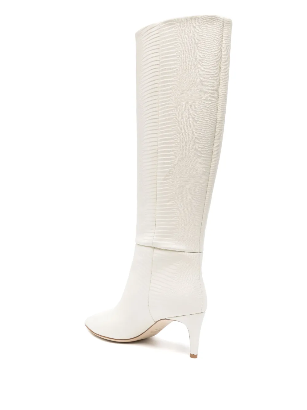 Paris Texas Leren laarzen Beige