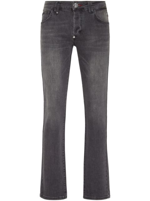 Philipp Plein Supreme Iconic low-rise straight-leg jeans Men